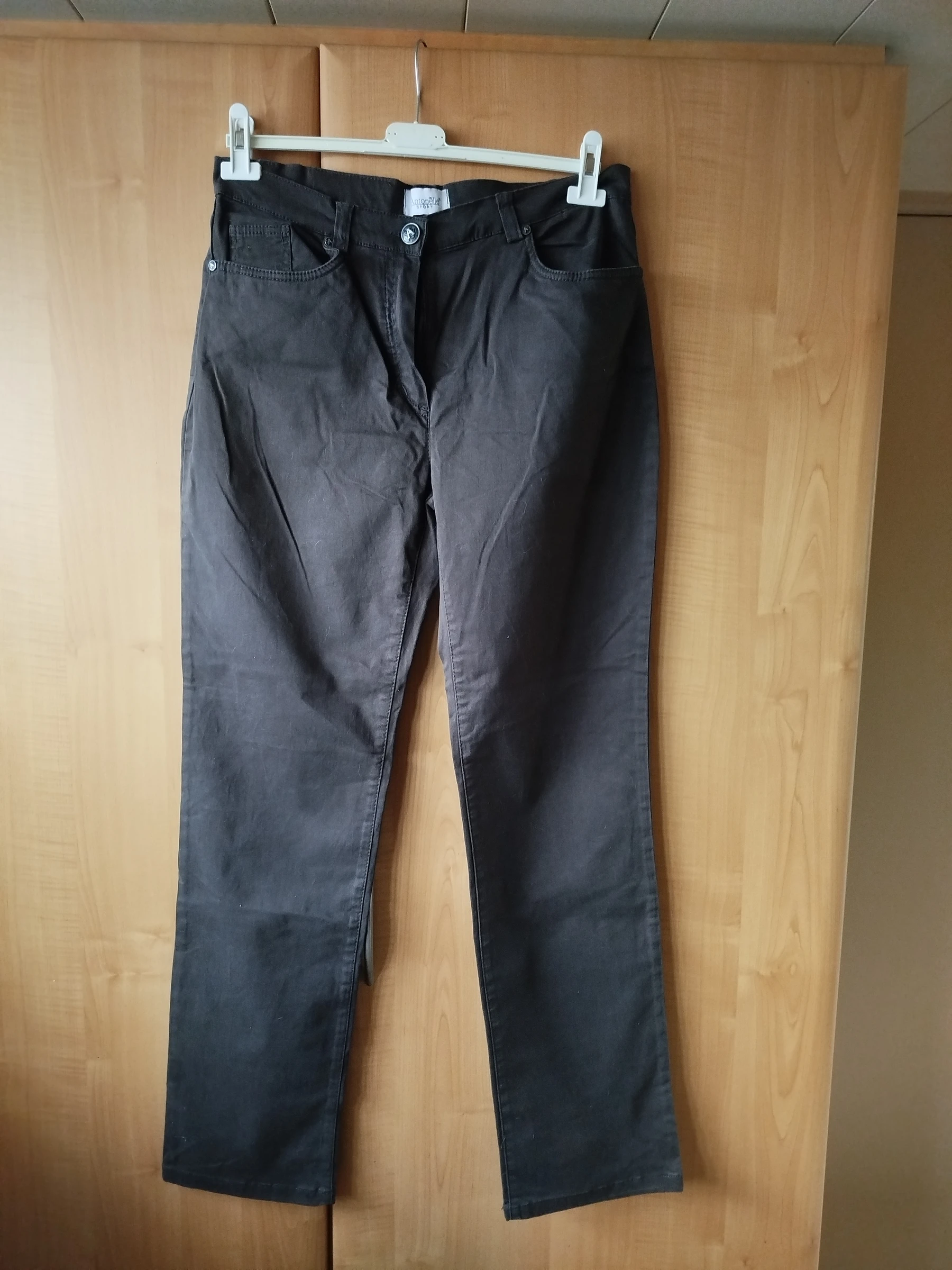 Bruine 5 pocket broek